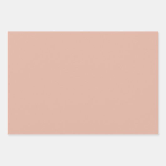 Neutronenrosa Grüne Pastelltöne Geschenkpapier Set (Vorderseite)