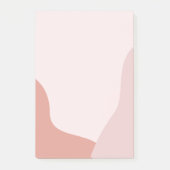 Neutronenrosa Noten Post-it Klebezettel (Vorderseite)