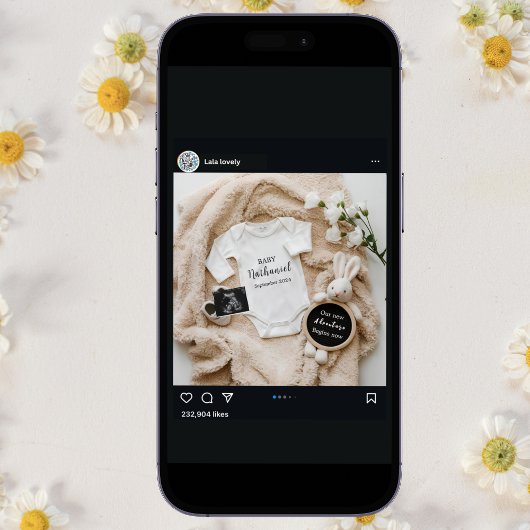 Neutronenschwangerschaft Feiertagskarte