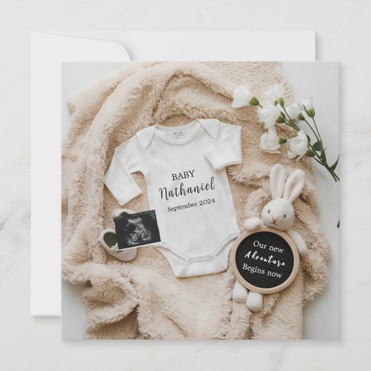 Neutronenschwangerschaft Feiertagskarte (Vorderseite)