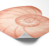 Neutronensee Seashell Pearl Baby Dusche Willkommen Poster (Ecke)