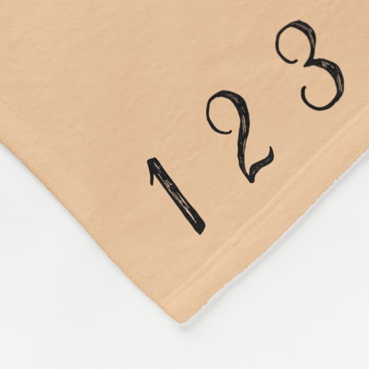 Neutronenstrandmonatsmeilenstein Fleecedecke (Ecke)