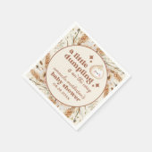 Neutronenwasserfarbe Kleine dummende Bao Babydusch Serviette (Ecke)