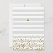 Neutropenie des Grauens und Goldgeschlechts Einladung (Rückseite)