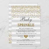 Neutropenie des Grauens und Goldgeschlechts Einladung (Vorne/Hinten)