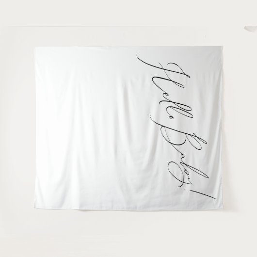 Neutrophilen-Baby-Hintergrund Wandteppich (Vorderseite (Horizontal))