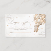 Neutrophilenaffe des Teddy Bären Begleitkarte (Vorderseite)