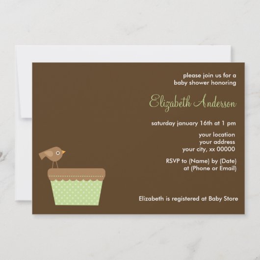 Neutrophilendusche Einladung (Rückseite)