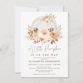 Neutrophilendusche Herbst Herbst Einladung (Vorderseite)