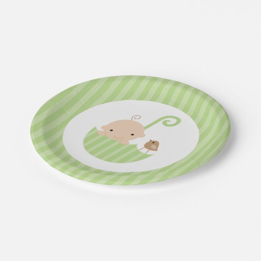 Neutrophilendusche Pappteller (Schrägansicht)