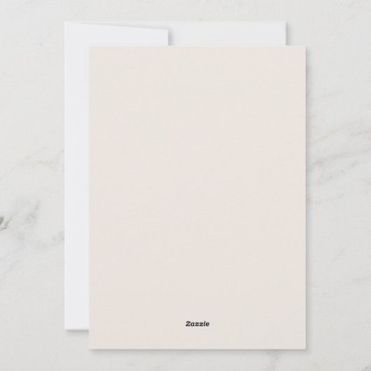 Neuverheiratet und froh Weihnachten Elfenbein (Rückseite)