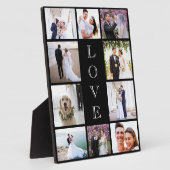 Neuverheiratete Liebe 10 Foto Collage Wedding Fotoplatte (Seite)