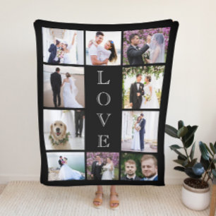 Neuverheiratete Liebe 10 Foto Collage Wedding Sherpadecke