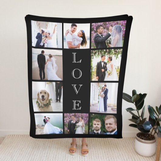 Neuverheiratete Liebe 10 Foto Collage Wedding Sherpadecke