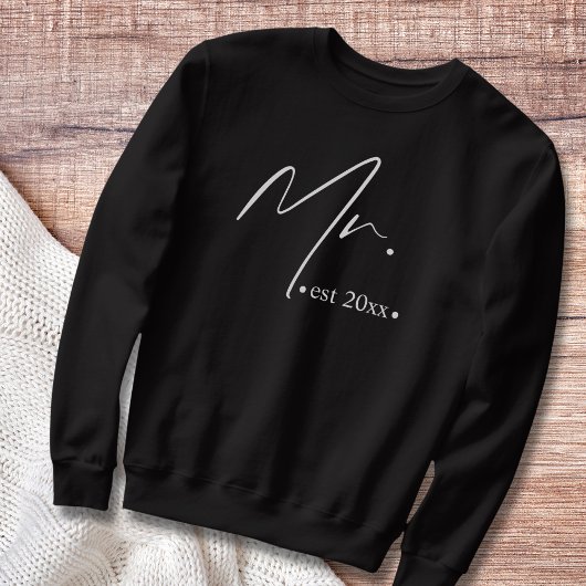 Neuverheiratete oder Verlobung Sweatshirt