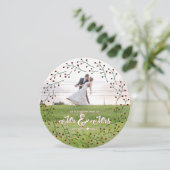 Neuvermählte 1. Weihnachten Mr. & Mrs. Holly Foto (Stehend Vorderseite)