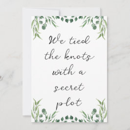 Neuvermählte - Bekanntmachungen Einladung