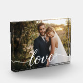 Neuvermählte Liebe Keepake Wedding Foto Custom (Links)