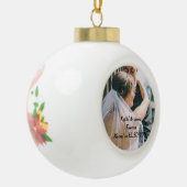 Neuverzierung Keramik Kugel-Ornament (Links)