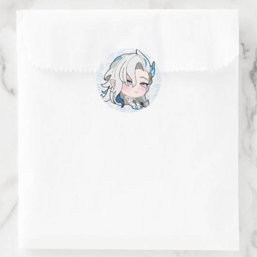 Neuvillette Sticker Chibi (Tasche)