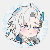 Neuvillette Sticker Chibi (Vorderseite)