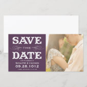 NEUVINTAG | SAVE THE DATE FOTOKARTE (Vorne/Hinten)