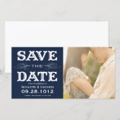 NEUVINTAG | SAVE THE DATE FOTOKARTE (Vorne/Hinten)