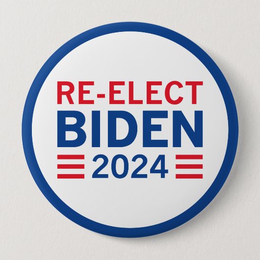 Neuwahl Biden 2024 Button (Vorderseite)