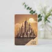 Neuyork Postkarte (Stehend Vorderseite)