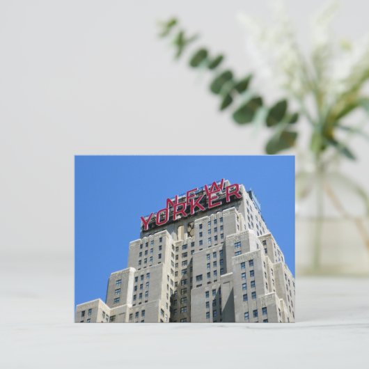 Neuyorker Postkarte (Stehend Vorderseite)