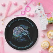 NEUZEALAND PAUA KIWI ZOLLBAR PAPPTELLER (Party)