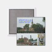 Neuzelle, Neuzelle, Landkreis Oder-Spree Magnet (Vorderseite/Rückseite)