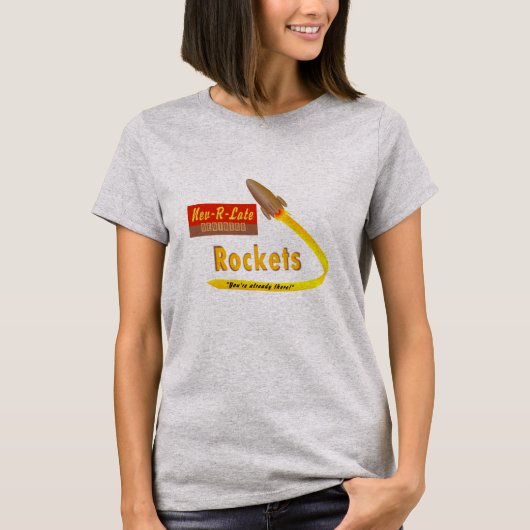Nev-R-Late Neutrino-Raketen - Shirt (Vorderseite)