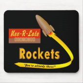 Nev-R-Late Neutrino Rockets - mousepad (Vorne)