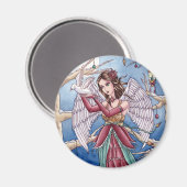 Neva - Christmas Angel Magnet (Vorderseite/Rückseite)