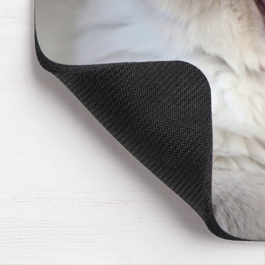 Neva Masquerade Katze gräbt Mousepad (Ecke)