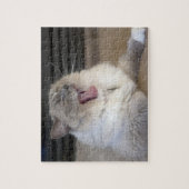 Neva Masquerade Katze gräbt Puzzle (Vertikal)