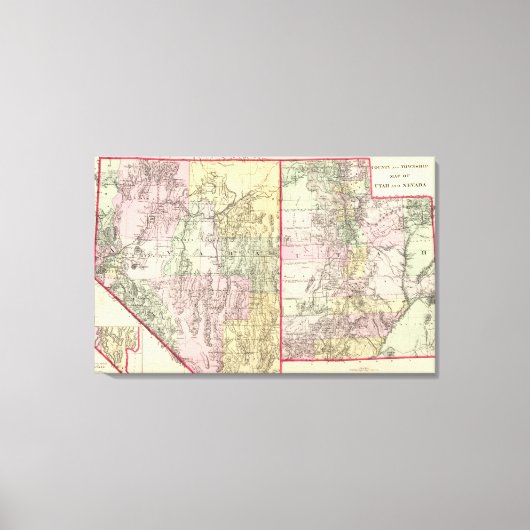 Nevada 2 leinwanddruck (Vorderseite)