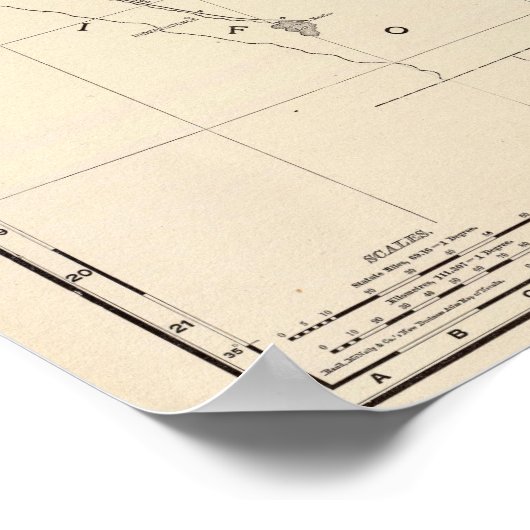 Nevada 4 poster (Ecke)