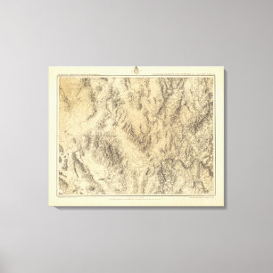 Nevada 6 leinwanddruck