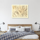 Nevada 6 leinwanddruck (Insitu (Schlafzimmer))