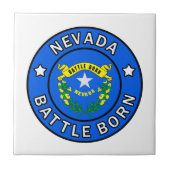 Nevada Battle Geboren Fliese (Vorderseite)