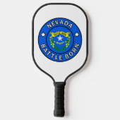 Nevada Battle Geboren Pickleball Schläger (Rückseite)