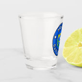 Nevada Battle Geboren Schnapsglas (Links)