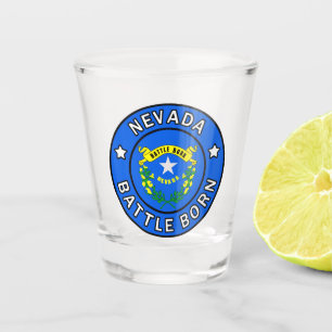 Nevada Battle Geboren Schnapsglas