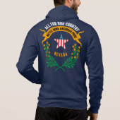Nevada Battle Geborener amerikanischer Stolz Hoodie (Rückseite)