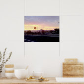Nevada bei Sonnenuntergang Poster (Küche)