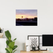 Nevada bei Sonnenuntergang Poster (Heimbüro)