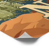 Nevada Bighorn Sheep Poster (Ecke)