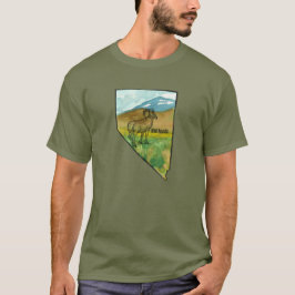 Nevada Bighorn Wildlife Wüste Gebirge T-Shirt